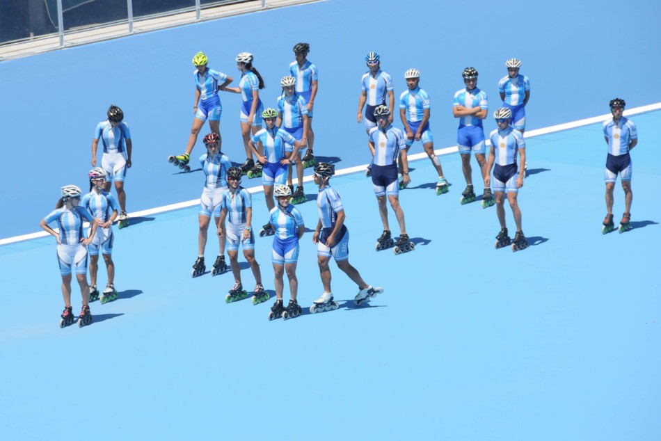 13850 | Mundial de Patín: visita instalaciones Patinódromo Tagliabué y recepción seleccionado - Dir. Gral. de Comunicación Social (Silvio Moriconi)