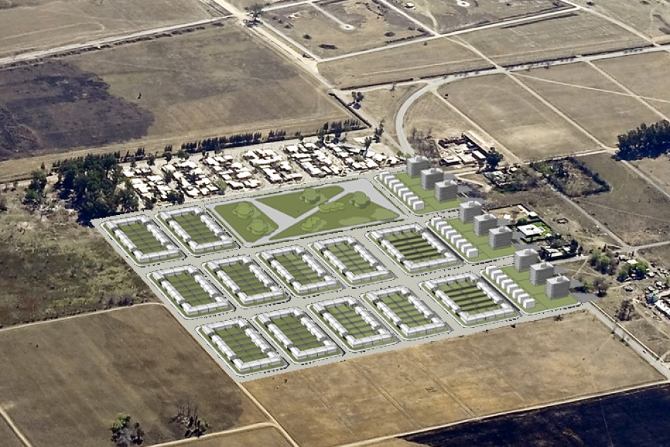 14602 | Montaje del futuro Parque Habitacional Calasanz - Secretaría de Planeamiento