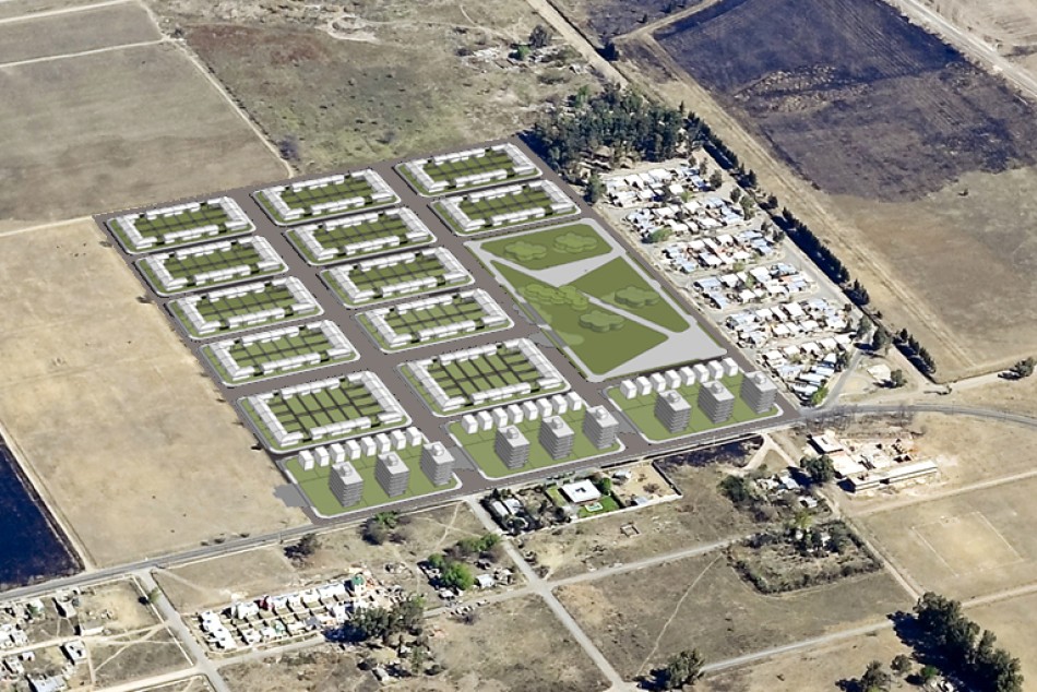 14603 | Montaje del futuro Parque Habitacional Calasanz - Secretaría de Planeamiento