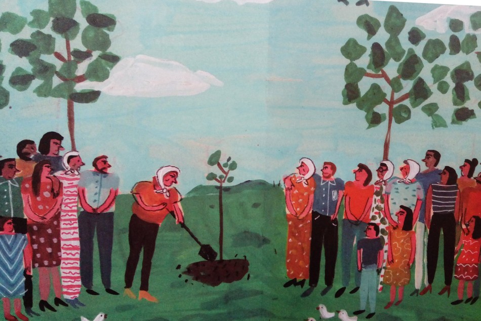 77373 | Rosario tiene Memoria: actividades por el 24 de marzo - Dibujo de María Luque