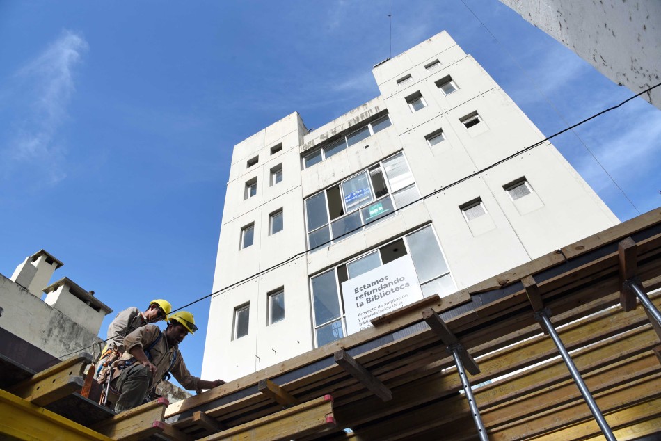 126492 | Recorrida Obras Biblioteca Argentina  - Dir. Gral. de Comunicación Social (Marcelo Beltrame)