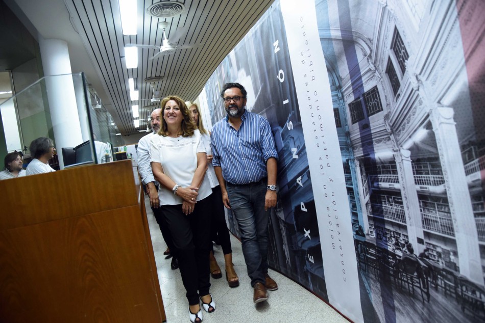 126493 | Recorrida Obras Biblioteca Argentina  - Dir. Gral. de Comunicación Social (Marcelo Beltrame)
