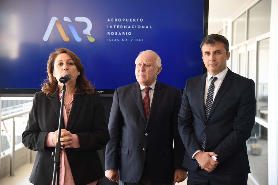 132459 | Inauguración nuevo estacionamiento de aeronaves en el Aeropuerto - Dir. Gral. de Comunicación Social (Silvio Moriconi)