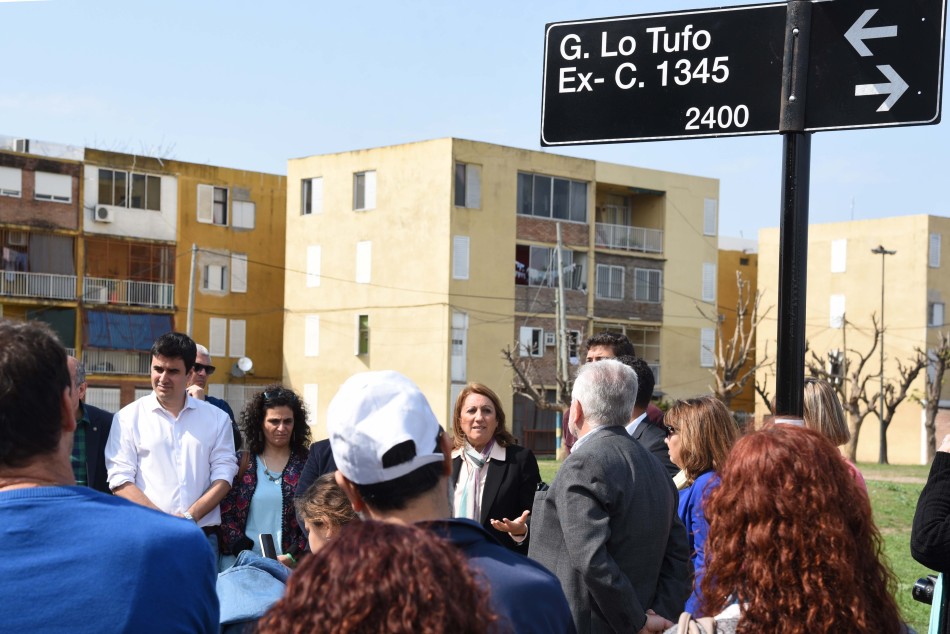 157588 | Nombramiento calle Graciela Lo Tufo en barrio Casiano Casas - Subsecretaría de Comunicación Social (Silvio Moriconi)
