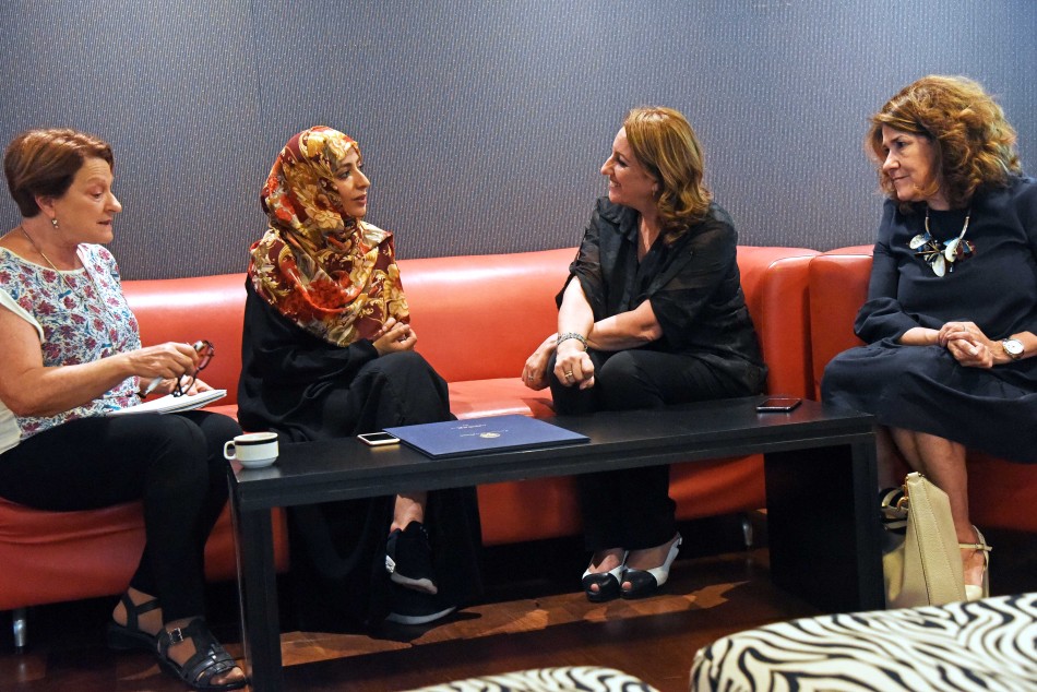 176367 | Saludo Tawajjol Karman  - Subsecretaría de Comunicación Social (Marcelo Beltrame)