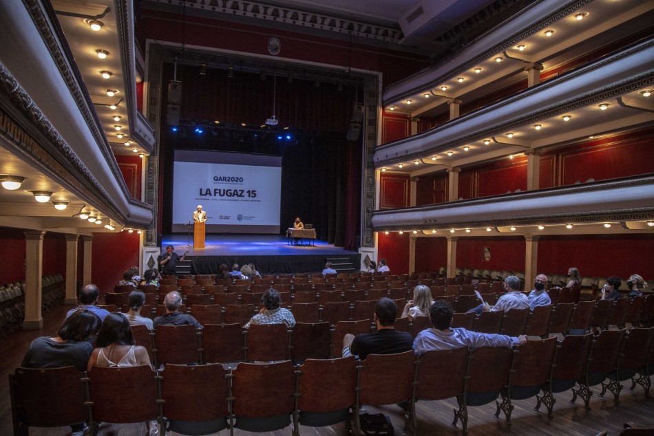 288458 | La Fugaz en La Comedia. Subasta de Arte Rosarino. - Guillermo Turin Bootello para Secretaría de Cultura y Educación