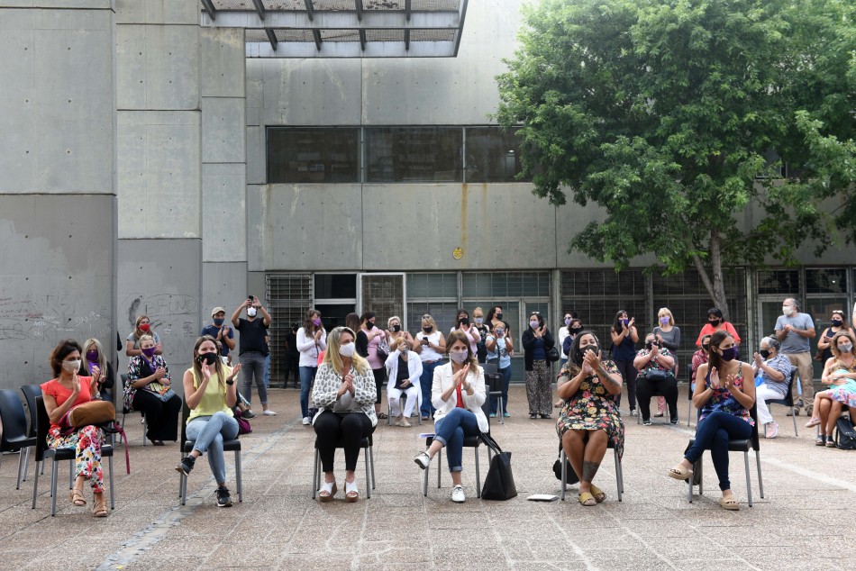 293840 | Presentación campaña #NoSomosDePalo e inauguración de Punto Violeta - Subsecretaría de Comunicación Social (Silvio Moriconi)