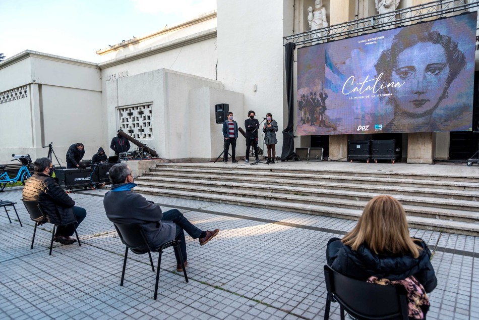 311369 | Presentación serie Catalina -  la mujer de La Bandera