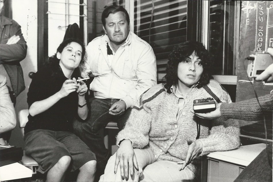 350933 | Olga Moyano, Juan Rivero y Adriana Arce testigos de la Conadep Rosario dialogando con la prensa - Archivo Diario La Capital - 14 de septiembre de 1984