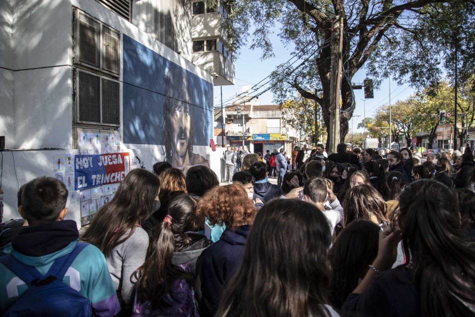 359664 | Fotos Inauguración mural homenaje a Trinche Carlovich en Provincias Unidas y Mendoza - Sec. de Cultura y Educación (Guillermo Turin Bootello)