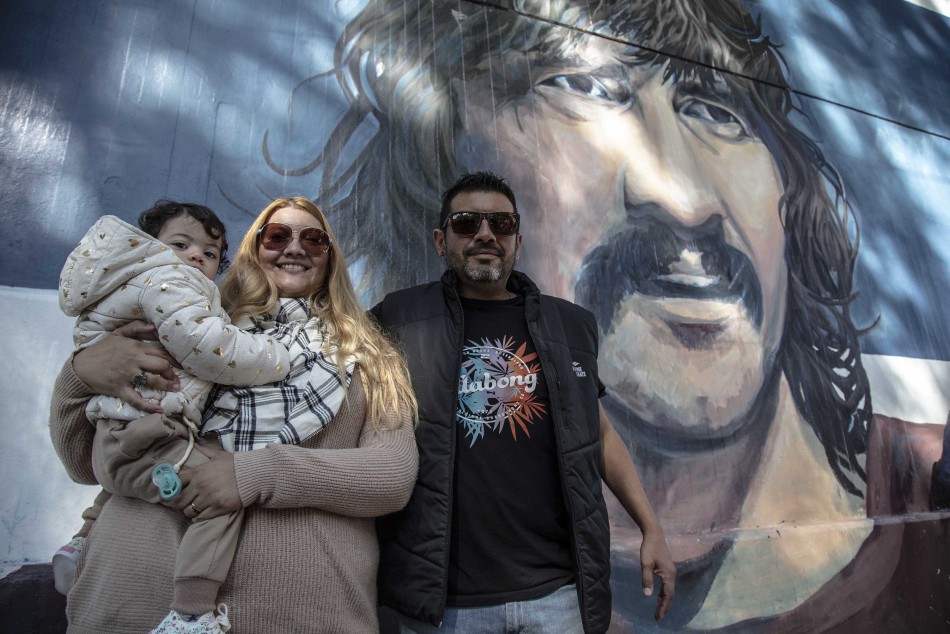 359669 | Fotos Inauguración mural homenaje a Trinche Carlovich en Provincias Unidas y Mendoza - Sec. de Cultura y Educación (Guillermo Turin Bootello)