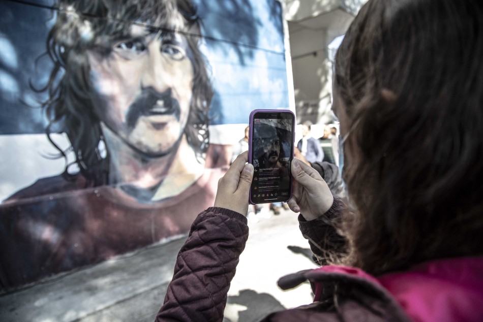 359675 | Fotos Inauguración mural homenaje a Trinche Carlovich en Provincias Unidas y Mendoza - Sec. de Cultura y Educación (Guillermo Turin Bootello)