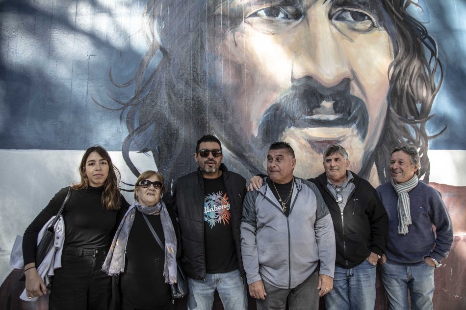 359673 | Fotos Inauguración mural homenaje a Trinche Carlovich en Provincias Unidas y Mendoza - Sec. de Cultura y Educación (Guillermo Turin Bootello)