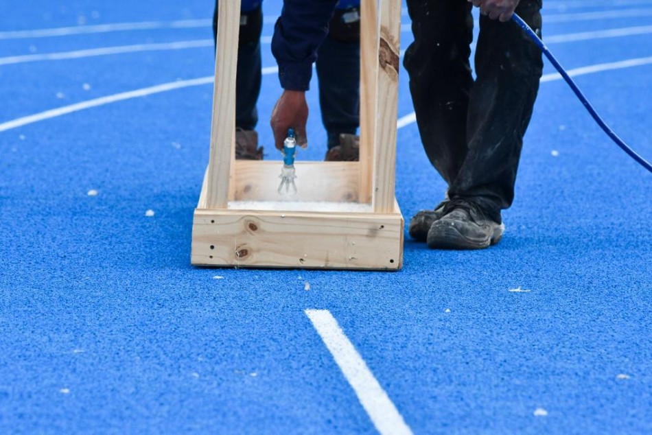 373624 | El Estadio Municipal tiene nueva pista de atletismo  - Secretaría de Deporte y Turismo - Guillermo Buelga