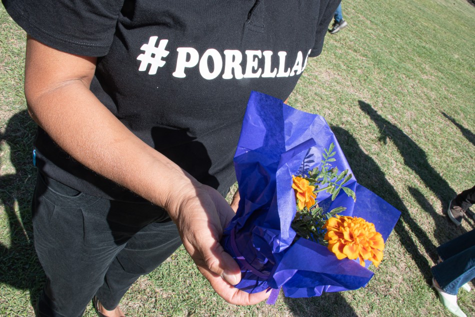 393700 | El Bosque Violeta es un memorial, creado por ordenanza municipal, para las víctimas de femicidio. - Florencia Carrera