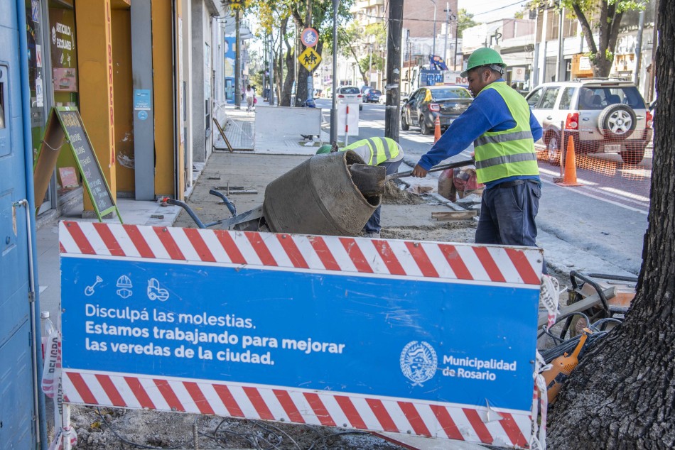 485455 | Obras de Veredas en Barrio Azcuénaga  - Subsecretaría de Comunicación Social (Silvio Moriconi)