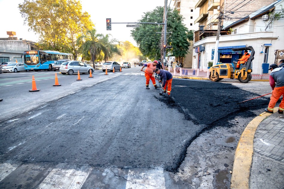 489226 | Pavimento Pellegrini y Castellanos  - Subsecretaría de Comunicación Social (Marcelo Beltrame)