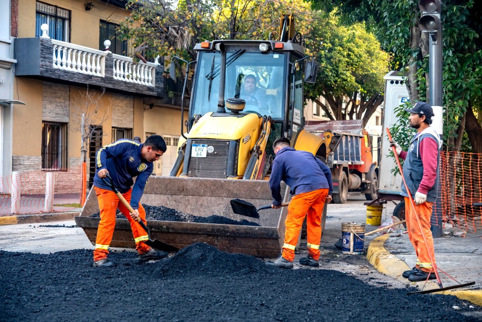 489230 | Pavimento Pellegrini y Castellanos  - Subsecretaría de Comunicación Social (Marcelo Beltrame)