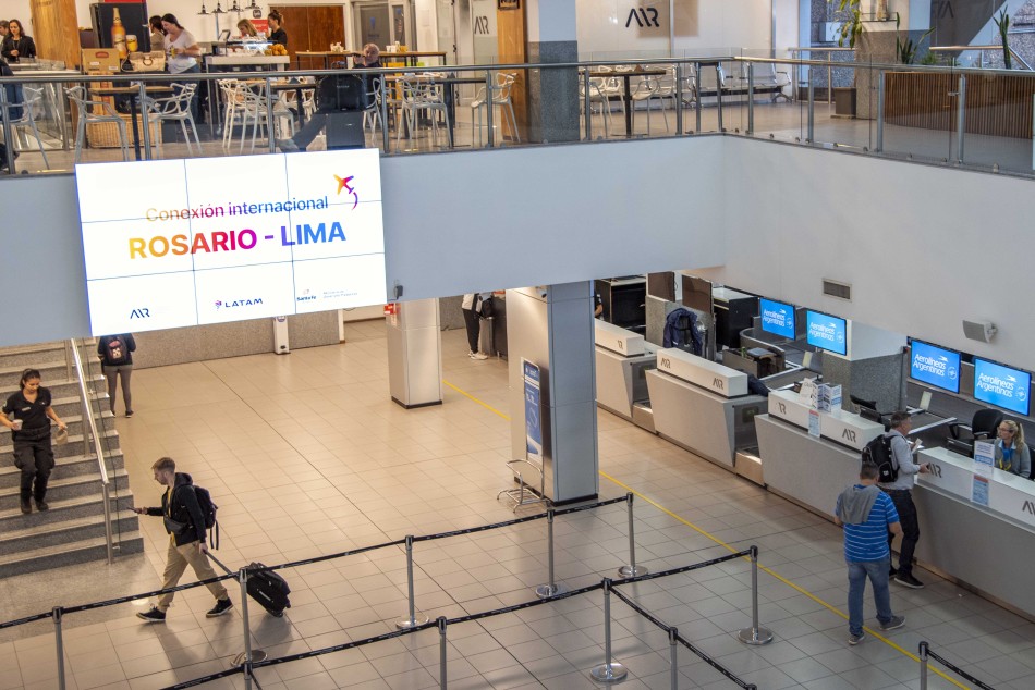 498223 | Aeropuerto Rosario vuelo Latam - Subsecretaría de Comunicación Social (Silvio Moriconi)