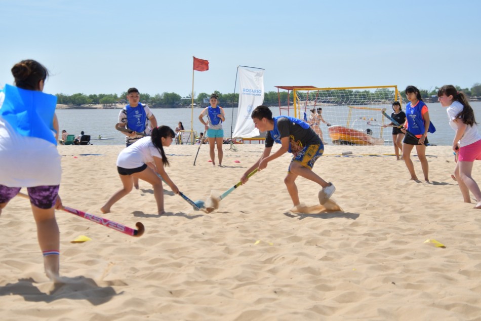 526501 | Multideportes Playa de jóvenes en el Balneario La Florida - Secretaría de Deporte y Turismo (Mariela Aronna)