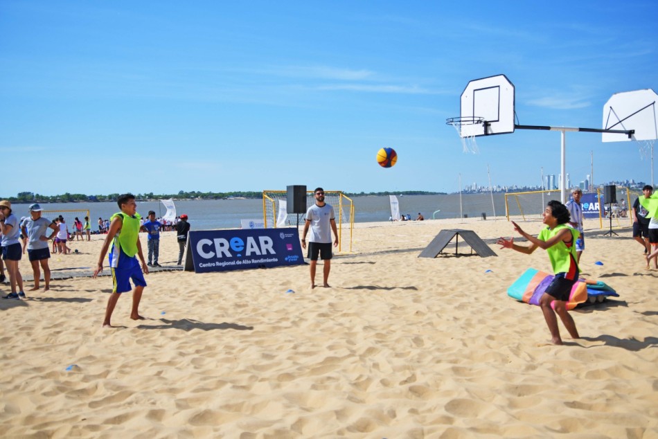 526499 | Multideportes Playa de jóvenes en el Balneario La Florida - Secretaría de Deporte y Turismo (Mariela Aronna)