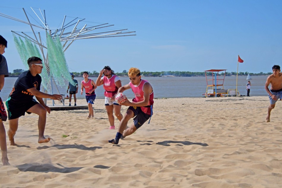 526507 | Multideportes Playa de jóvenes en el Balneario La Florida - Secretaría de Deporte y Turismo (Mariela Aronna)