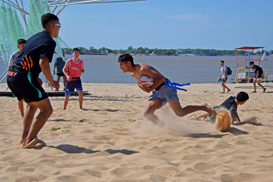 526508 | Multideportes Playa de jóvenes en el Balneario La Florida - Secretaría de Deporte y Turismo (Mariela Aronna)