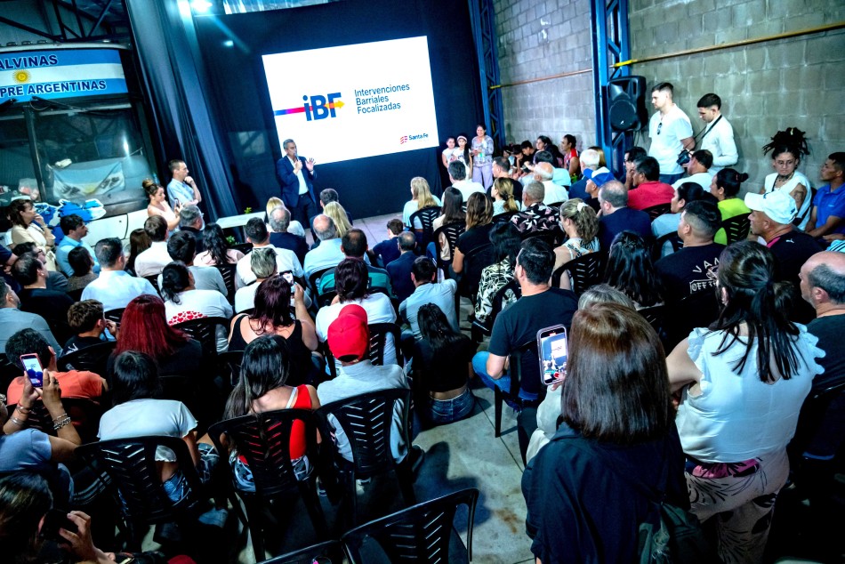 534718 | Acto de presentación de la intervención integral en los barrios Stella Maris y La Bombacha -  en el marco del Plan Abre