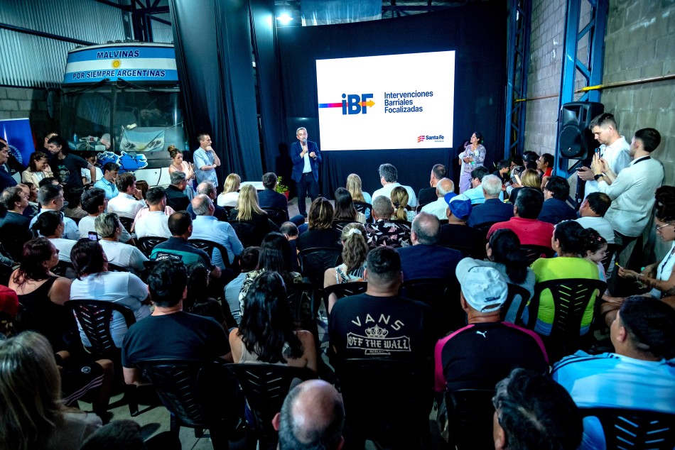 534717 | Acto de presentación de la intervención integral en los barrios Stella Maris y La Bombacha -  en el marco del Plan Abre