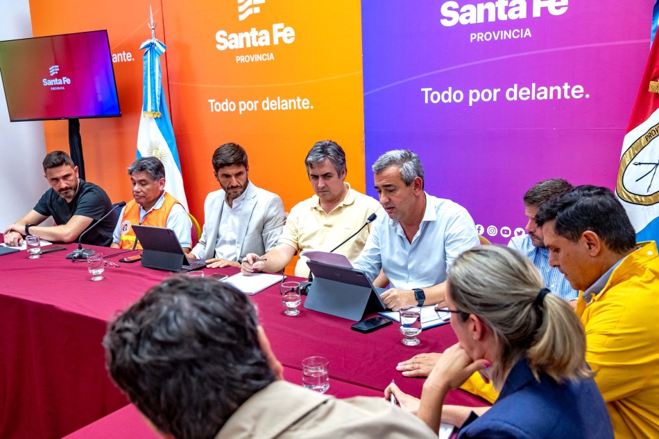 553183 | Reunión efectos del temporal  - Subsecretaría de Comunicación Social (Marcelo Beltrame)