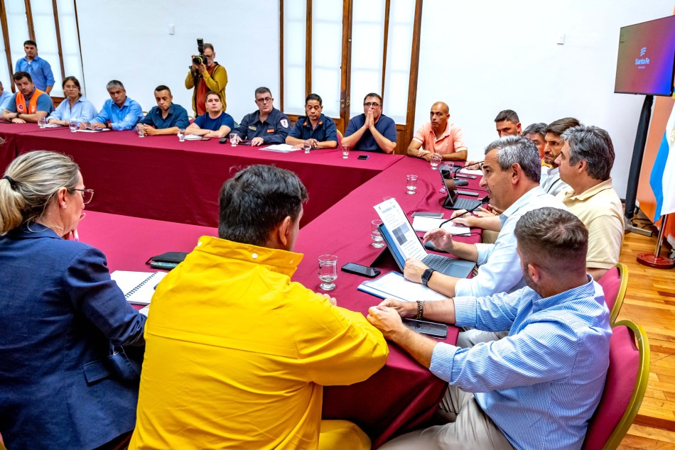 553184 | Reunión efectos del temporal  - Subsecretaría de Comunicación Social (Marcelo Beltrame)