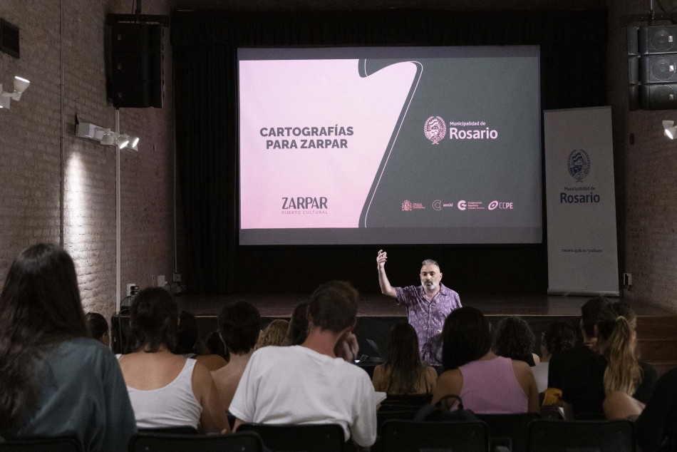 555148 | ZARPAR - Charla + clínica de proyectos Cartografías para Zarpar-CCPE  - Sec. Cultura y Educación / Silvina La Calamita