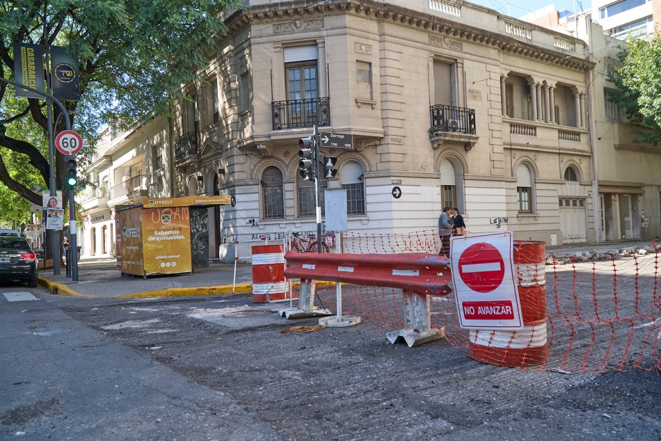 563583 | Inicio obra Dorrego, entre Pellegrini e Ituzaingo - Subsecretaría de Comunicación Social (Daniel Cuart)