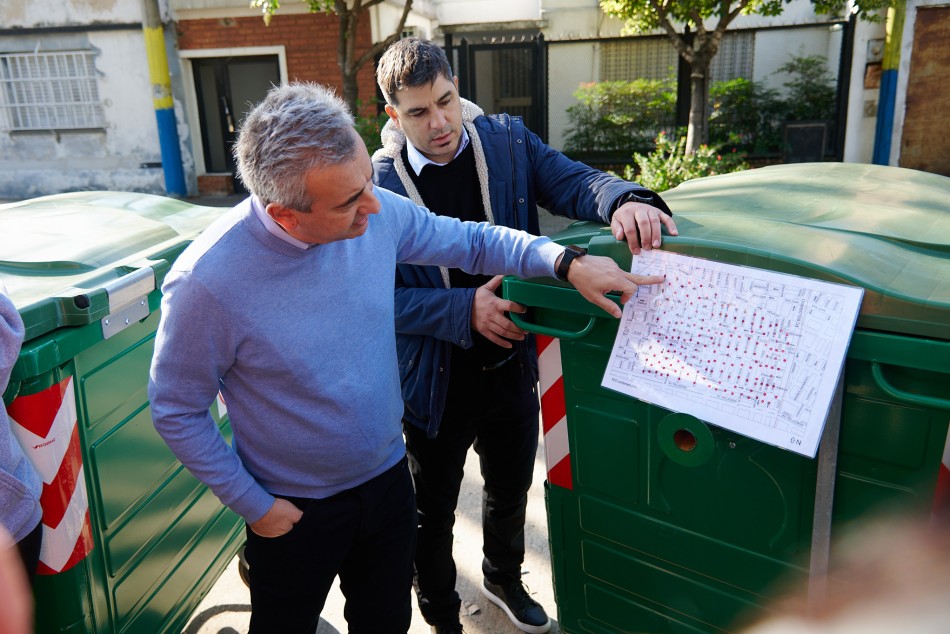 578626 | Presentación Nuevos contenedores en barrio Azcuénaga - Subsecretaría de Comunicación Social (Daniel Cuart)