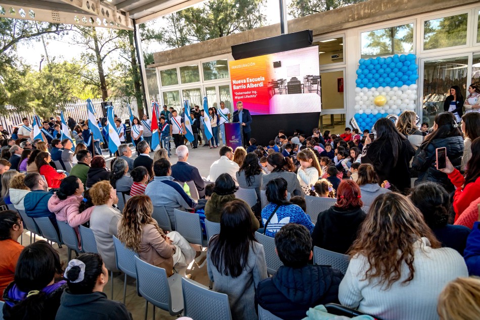 578689 | Inauguración Escuela Nuevo Alberdi - Subsecretaría de Comunicación Social (Marcelo Beltrame)