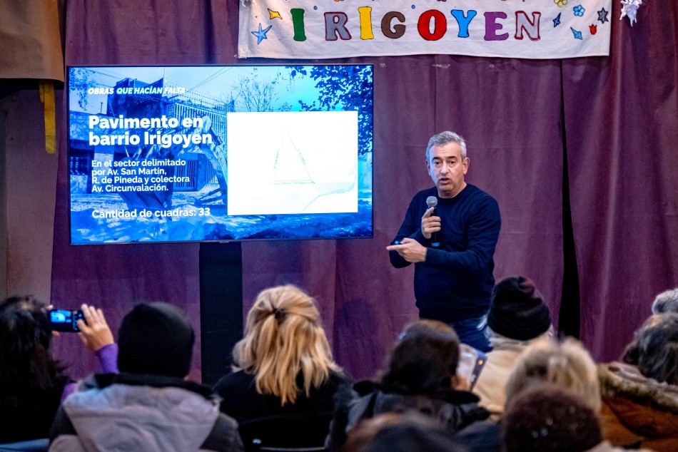 590887 | Presentación Pavimento Definitivo Barrio Irigoyen  - Subsecretaría de Comunicación Social (Marcelo Beltrame)