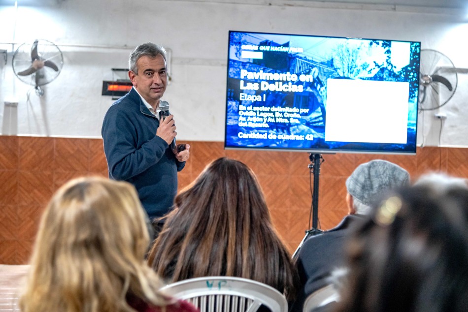 591342 | Presentación Pavimento Definitivo Barrio Las Delicias - Subsecretaría de Comunicación Social (Marcelo Beltrame)
