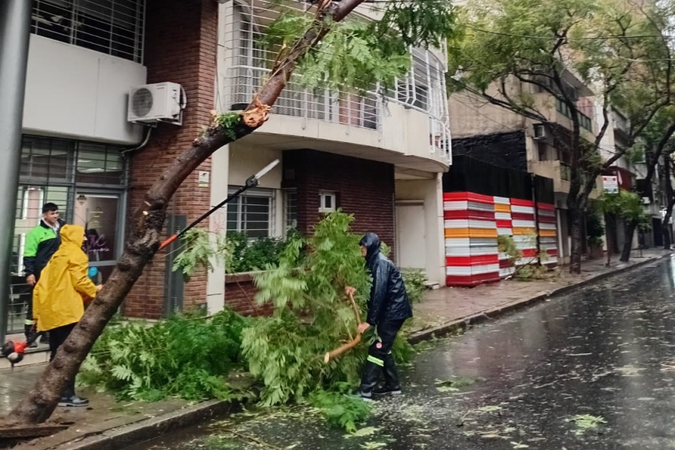 601860 | Cuadrillas municipales y equipos de emergencia trabajan atendiendo reclamos - Protección Civil (Germán Carbajales)