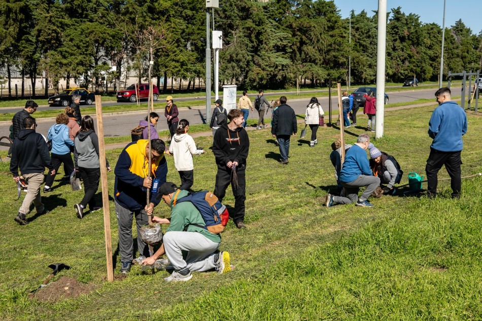 607663 | El municipio plantó 100 árboles junto a voluntarias y voluntarios  - Secretaría de Ambiente y Espacio Público (Juan Pablo Allegue)